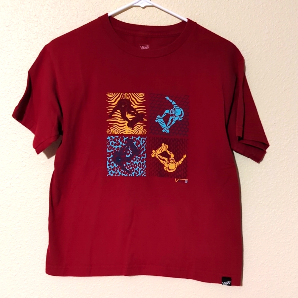 Boy's Vans Skateboard T-shirt. Size Large. Great Condition.